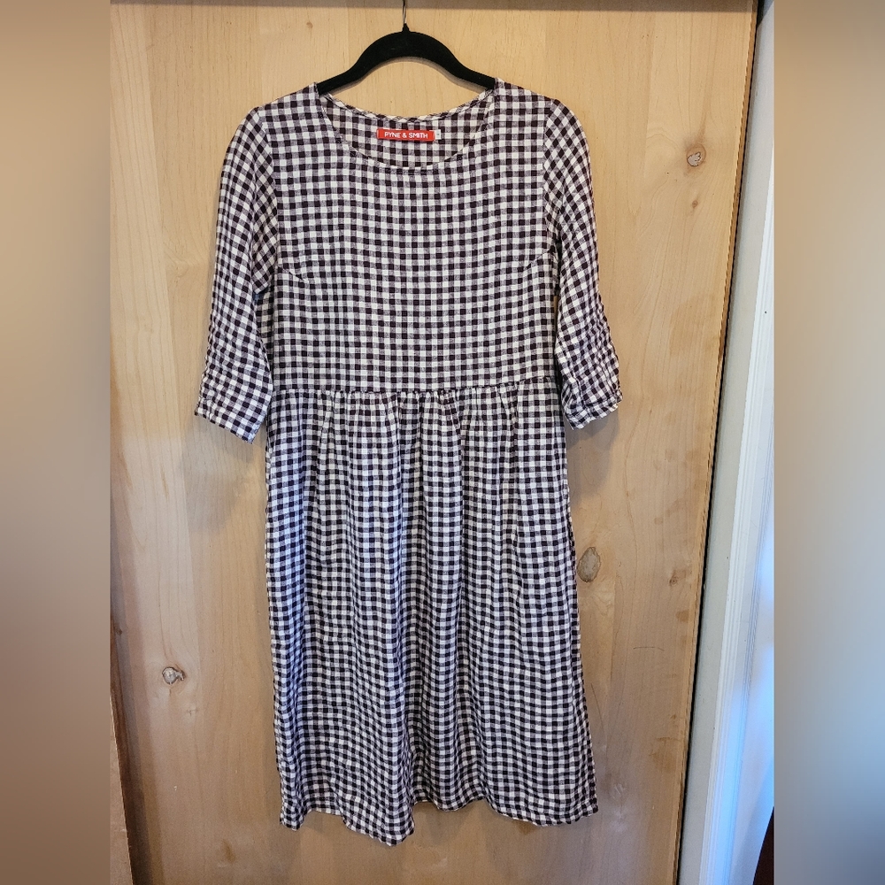 🛑🛑SOLD🛑🛑Pyne & Smith No 19 Plum Check